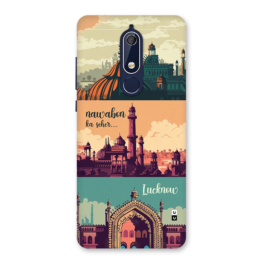 Lucknow City Back Case for Nokia 5.1