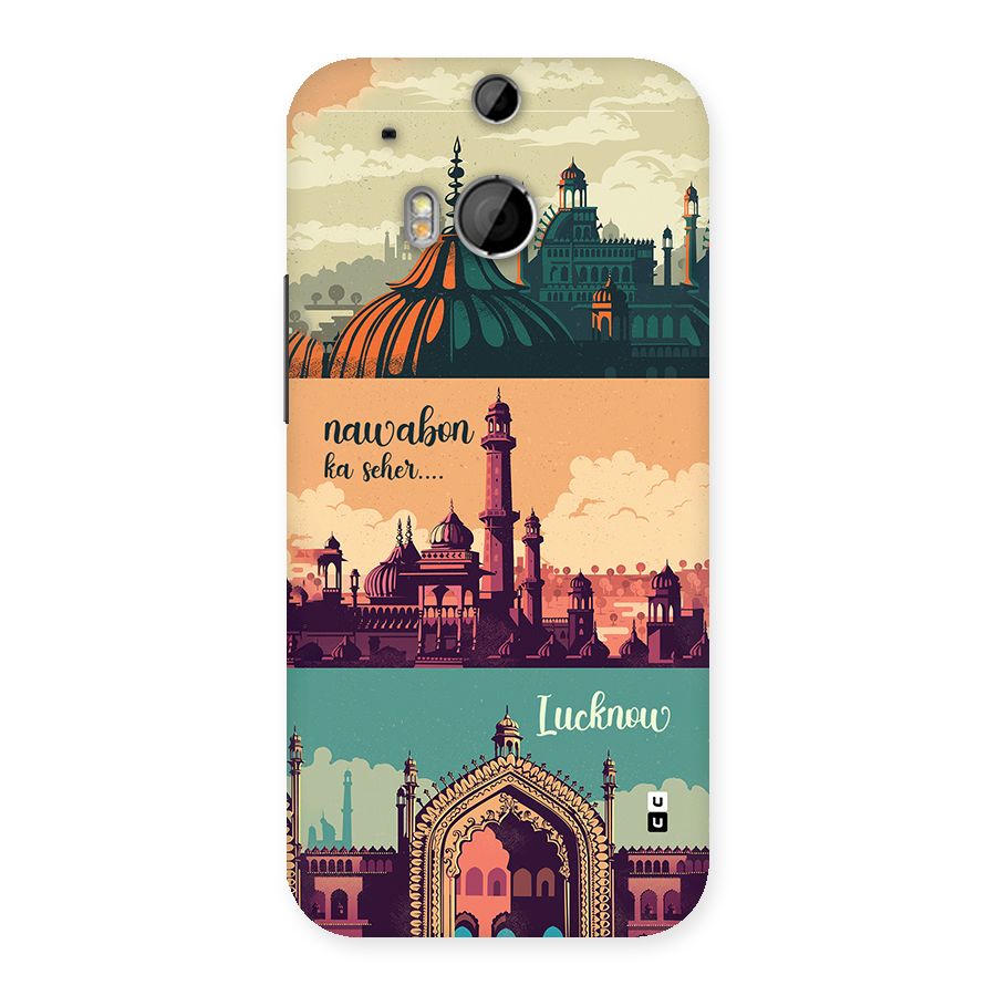 Lucknow City Back Case for One M8