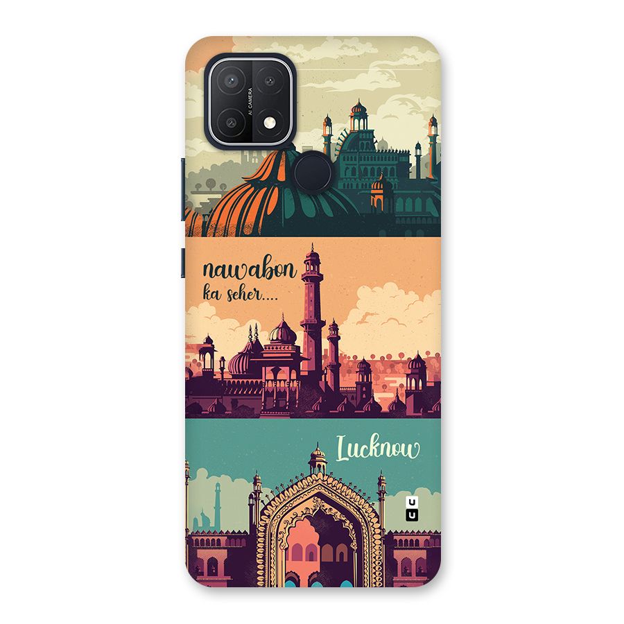 Lucknow City Back Case for Oppo A15s