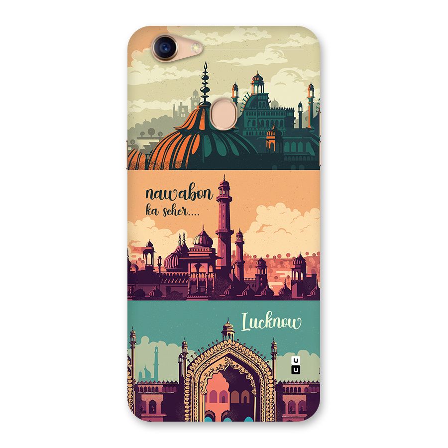 Lucknow City Back Case for Oppo F5 Youth