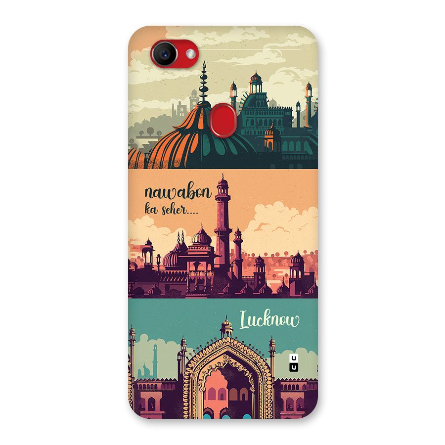 Lucknow City Back Case for Oppo F7