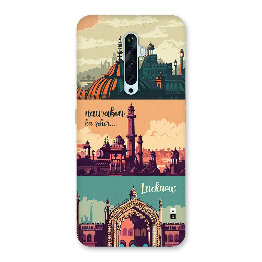 Lucknow City Back Case for Oppo Reno2 F