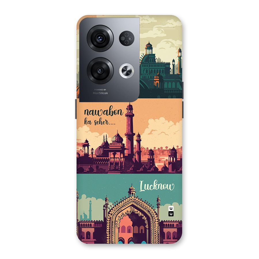 Lucknow City Back Case for Oppo Reno8 Pro 5G