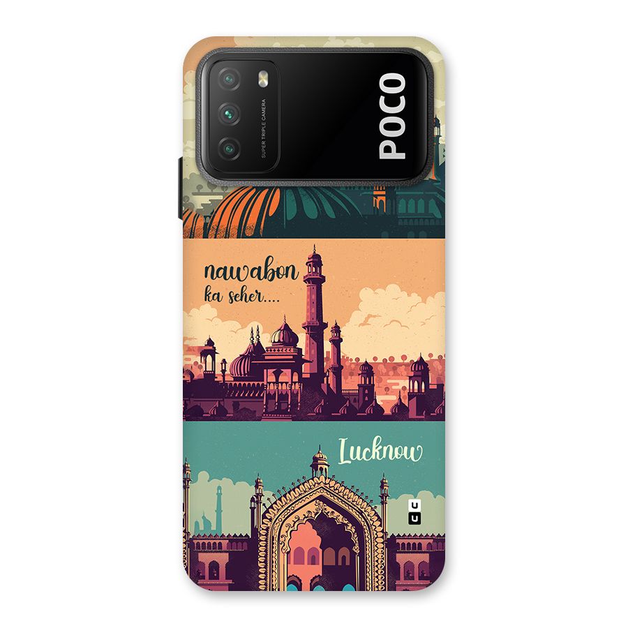Lucknow City Back Case for Poco M3