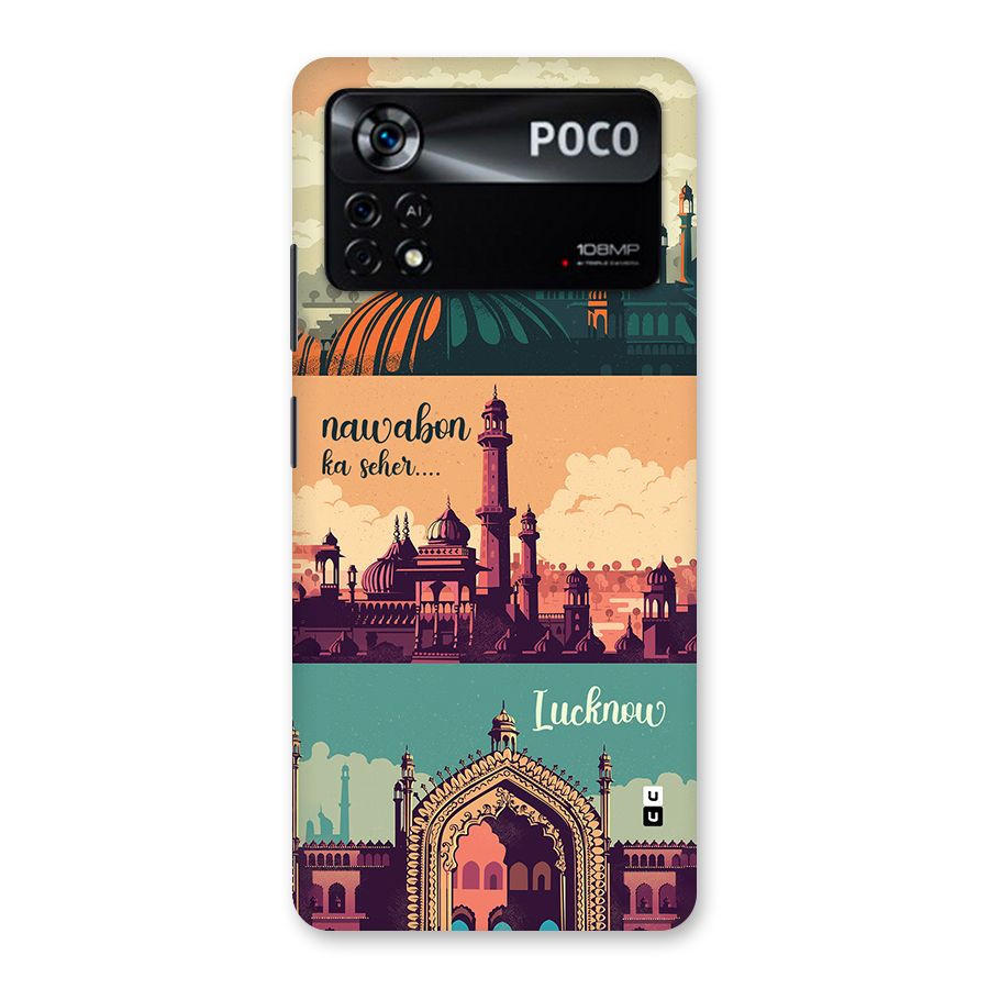 Lucknow City Back Case for Poco X4 Pro 5G