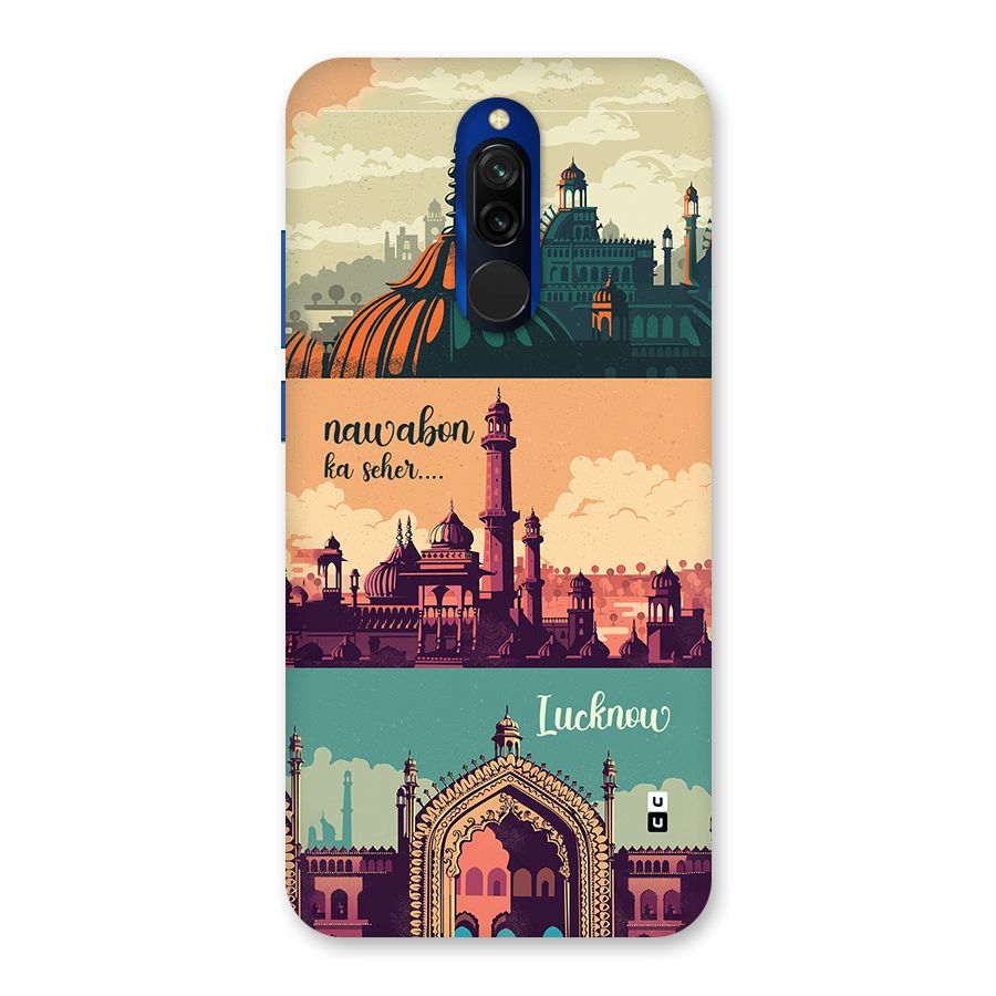 Lucknow City Back Case for Redmi 8