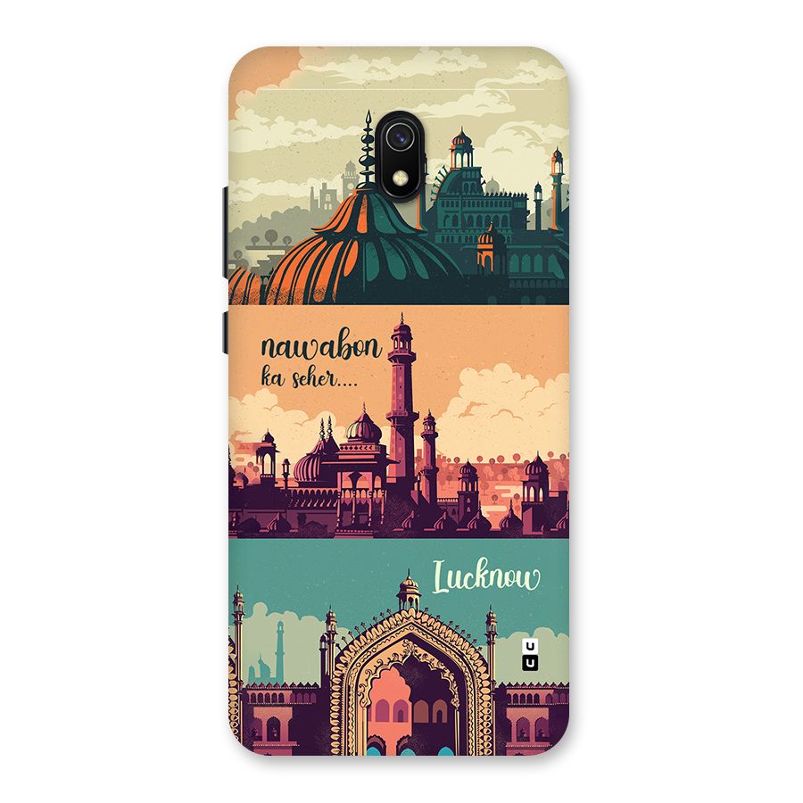 Lucknow City Back Case for Redmi 8A