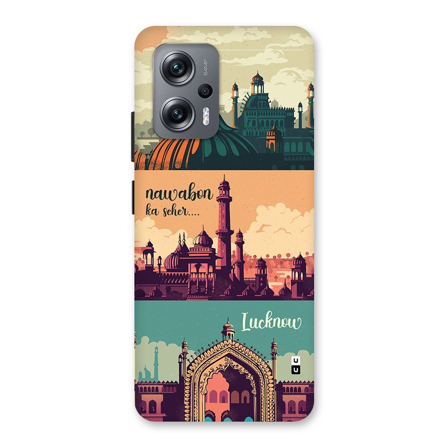 Lucknow City Back Case for Redmi K50i