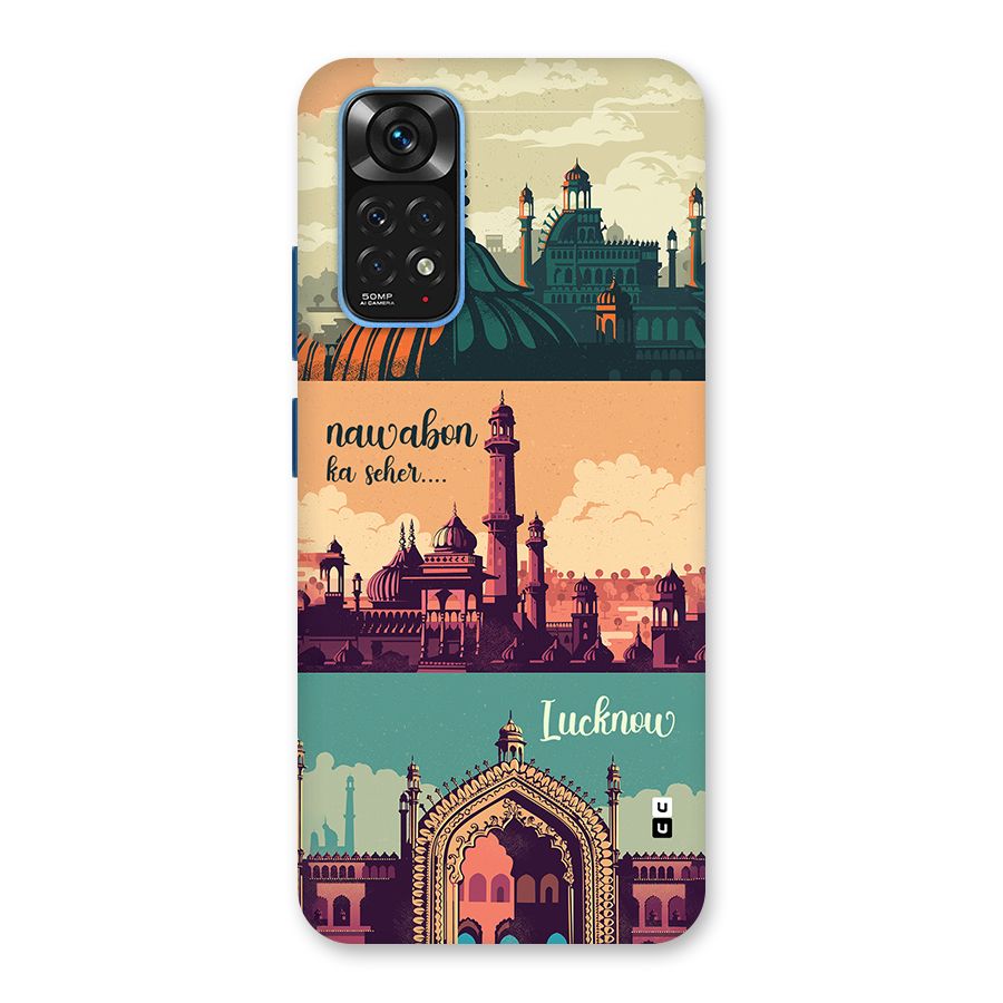 Lucknow City Back Case for Redmi Note 11S