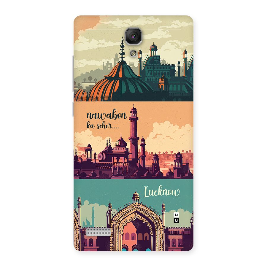 Lucknow City Back Case for Redmi Note 4
