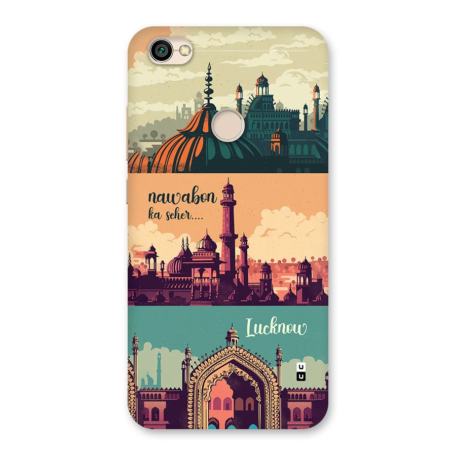 Lucknow City Back Case for Redmi Y1 2017