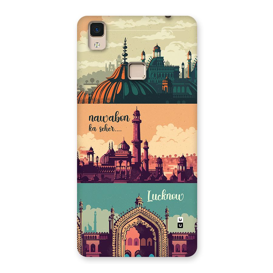Lucknow City Back Case for V3 Max