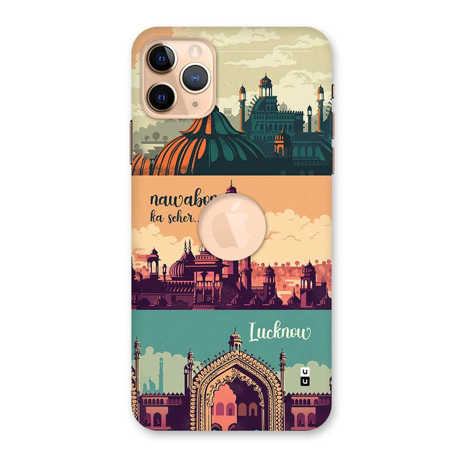 Lucknow City Back Case for iPhone 11 Pro Max Logo Cut