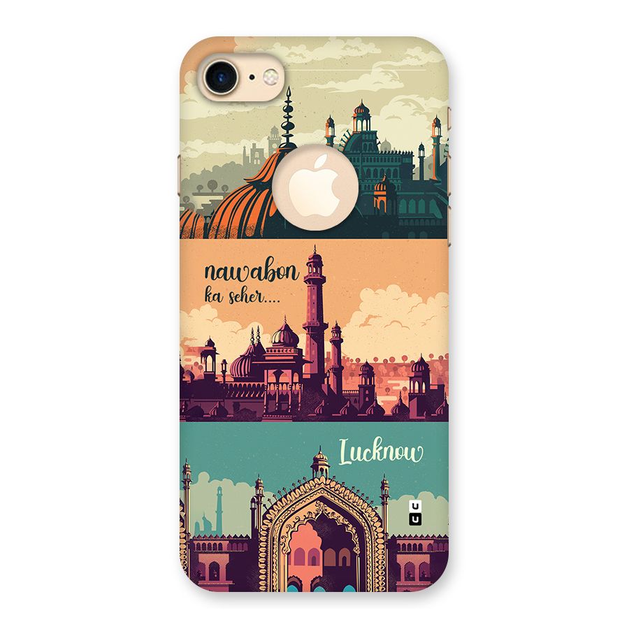 Lucknow City Back Case for iPhone 7 Logo Cut