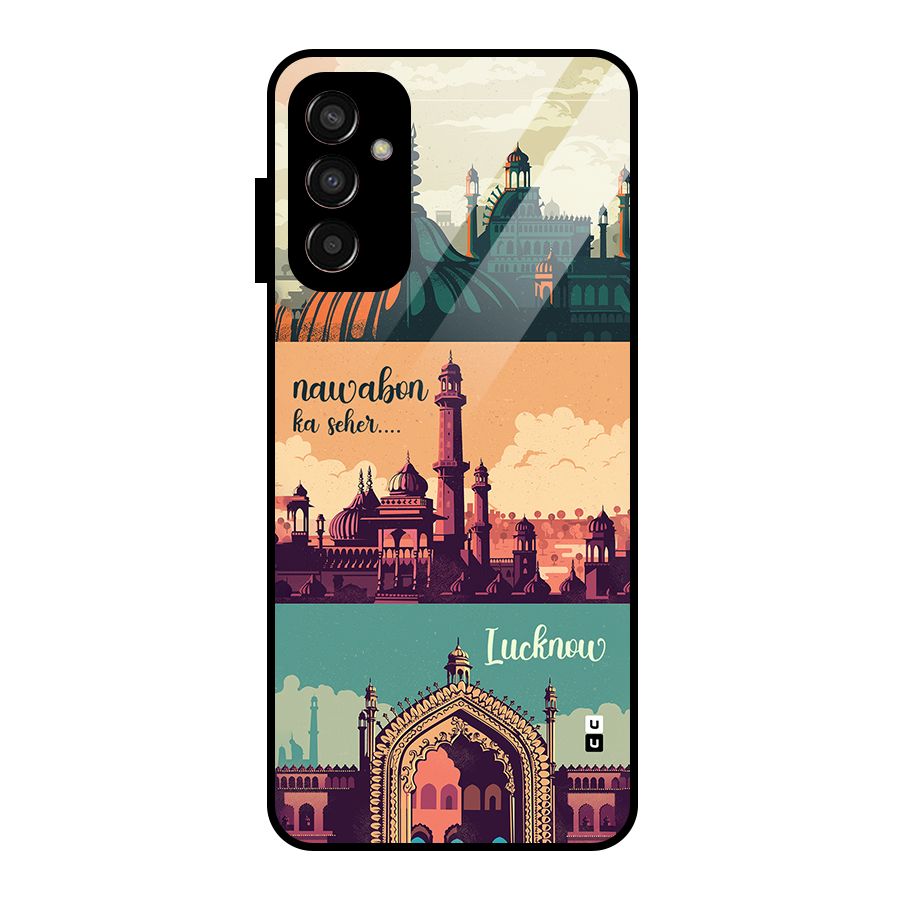 Lucknow City Glass Back Case for Galaxy F13