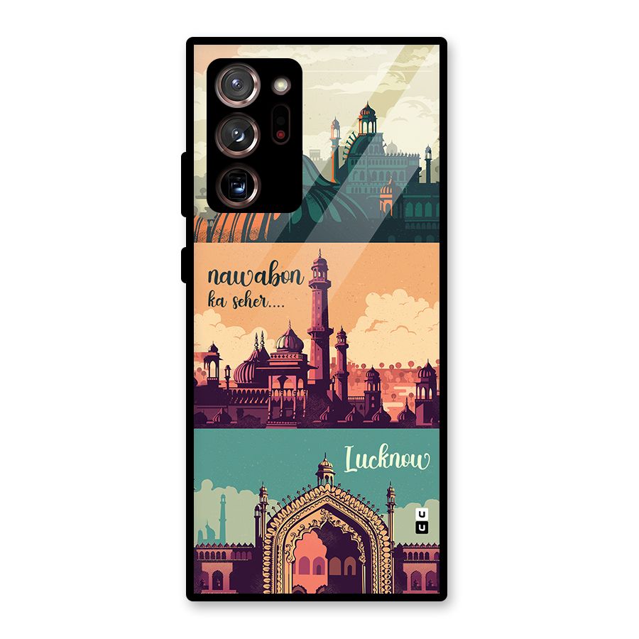Lucknow City Glass Back Case for Galaxy Note 20 Ultra 5G