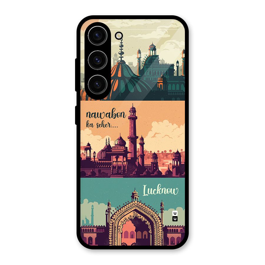 Lucknow City Glass Back Case for Galaxy S23