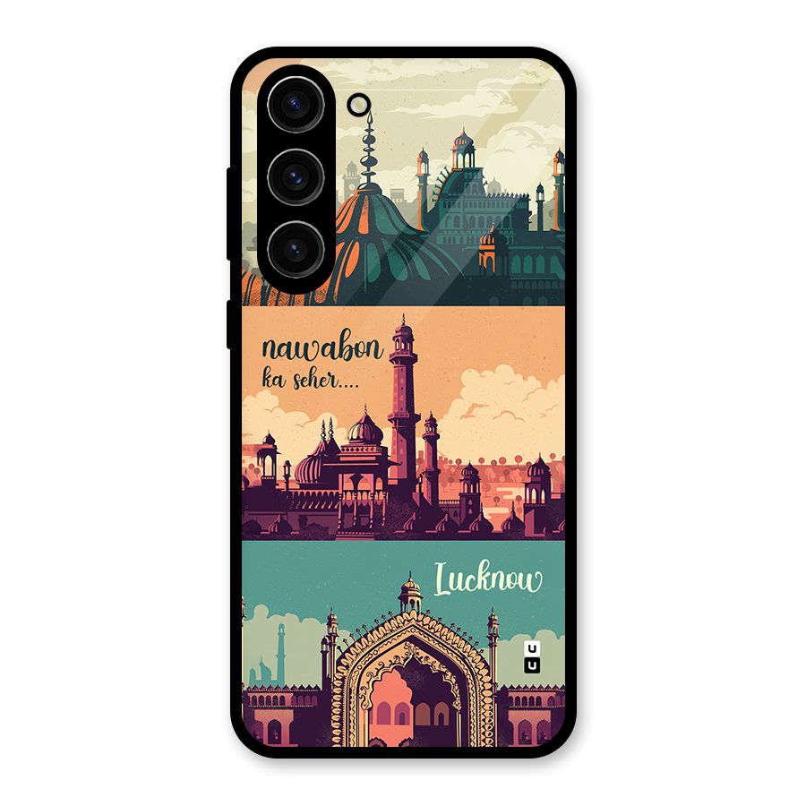 Lucknow City Glass Back Case for Galaxy S23 Plus