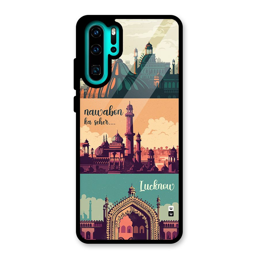 Lucknow City Glass Back Case for Huawei P30 Pro