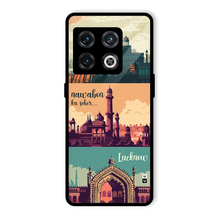 Lucknow City Glass Back Case for OnePlus 10 Pro 5G