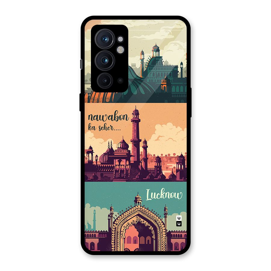 Lucknow City Glass Back Case for OnePlus 9RT 5G