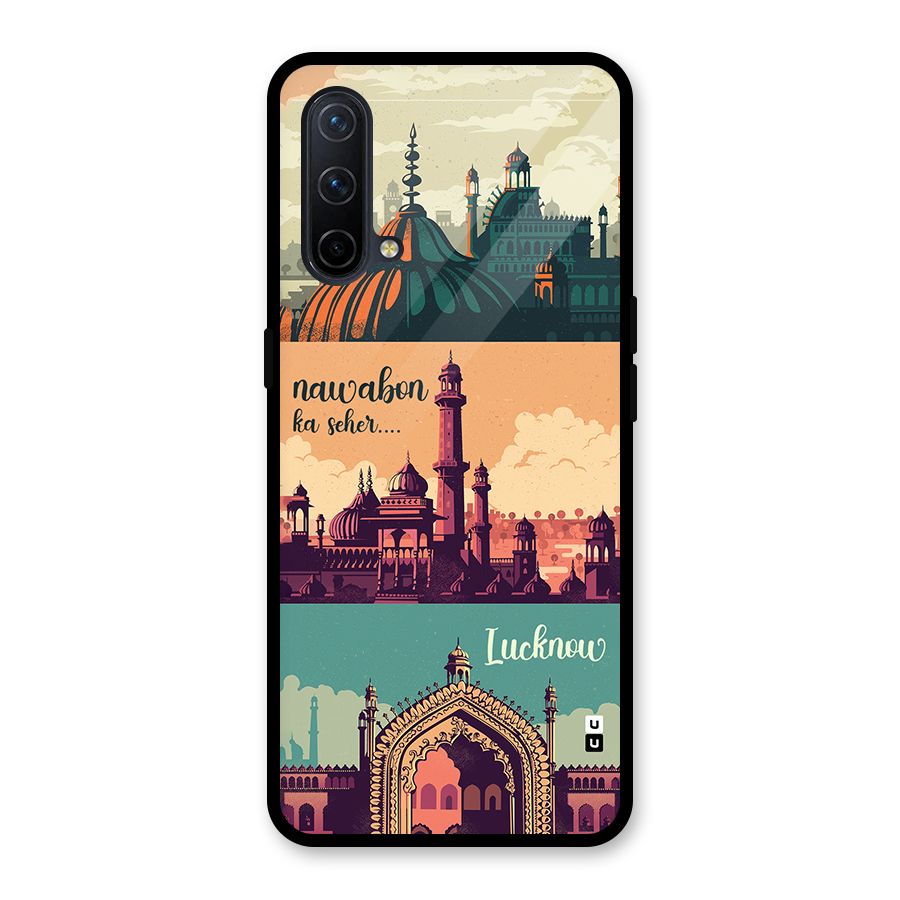 Lucknow City Glass Back Case for OnePlus Nord CE 5G