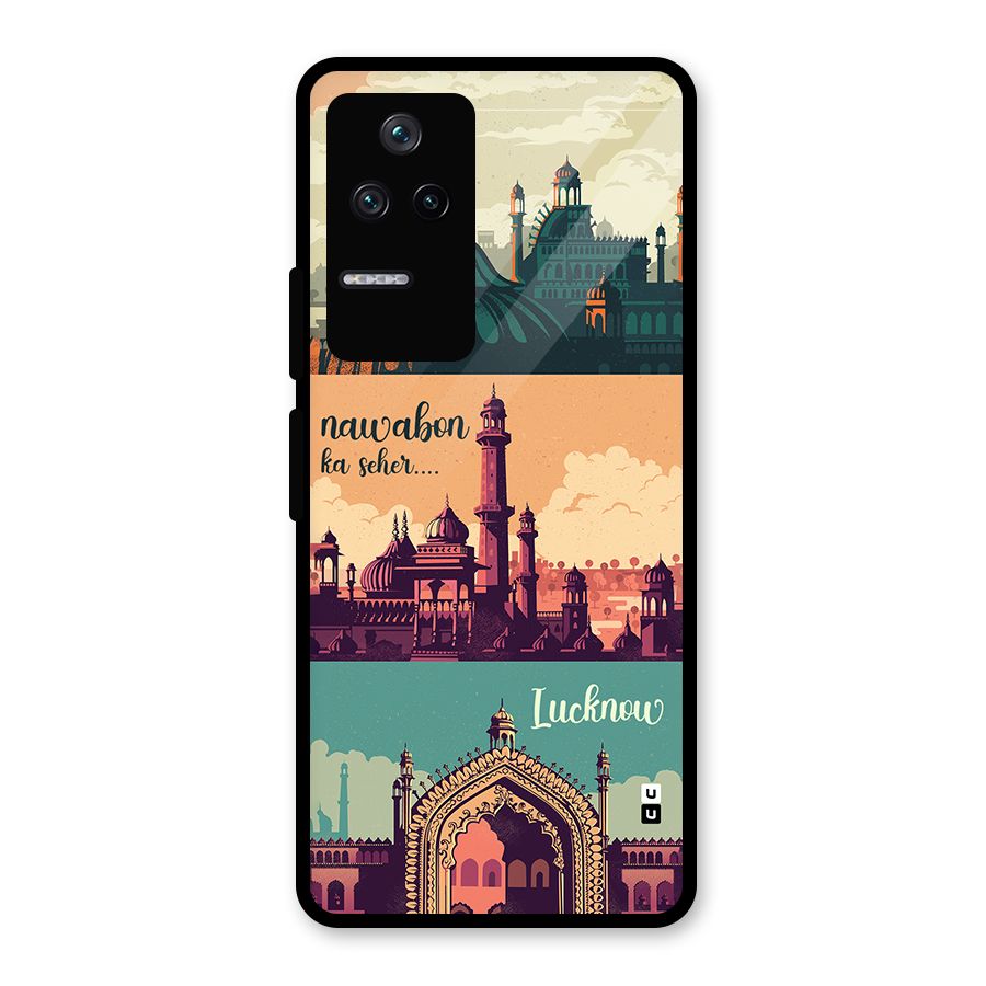 Lucknow City Glass Back Case for Poco F4 5G