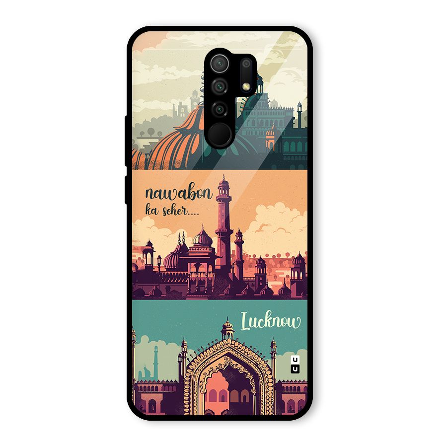 Lucknow City Glass Back Case for Poco M2