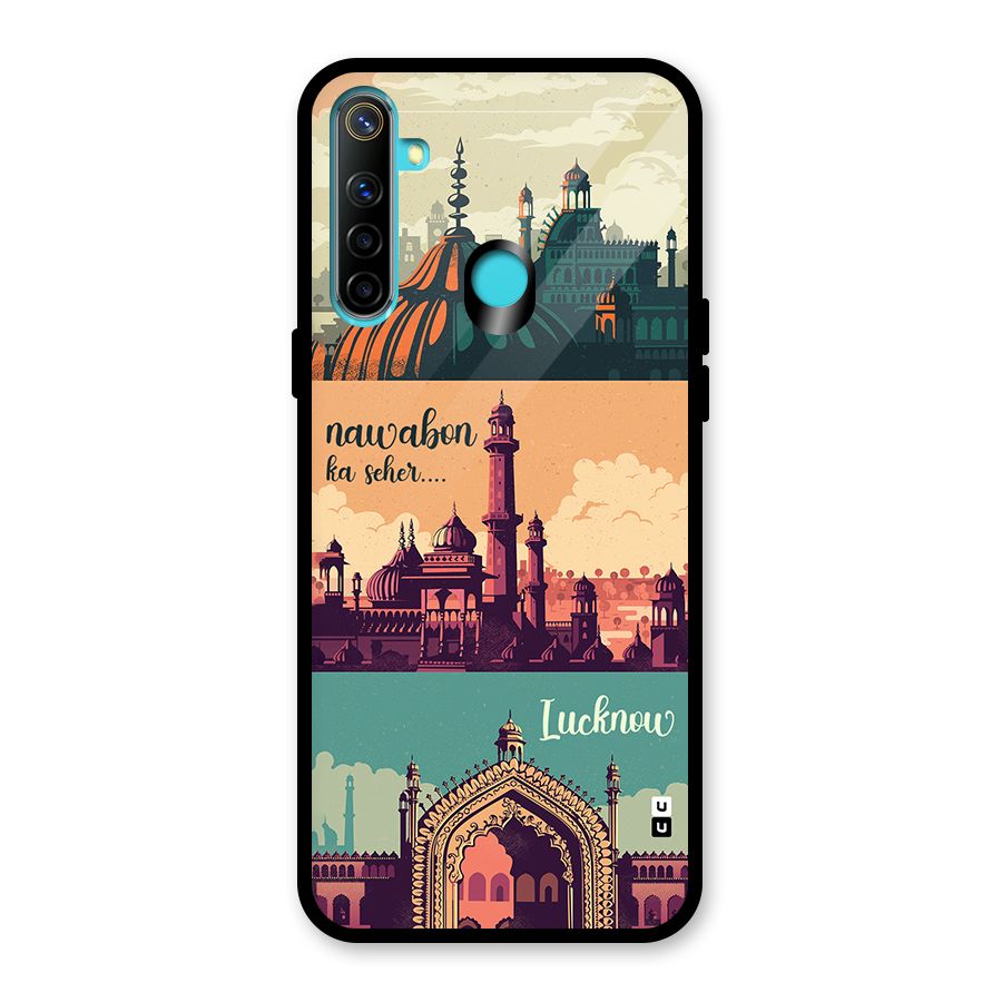 Lucknow City Glass Back Case for Realme 5