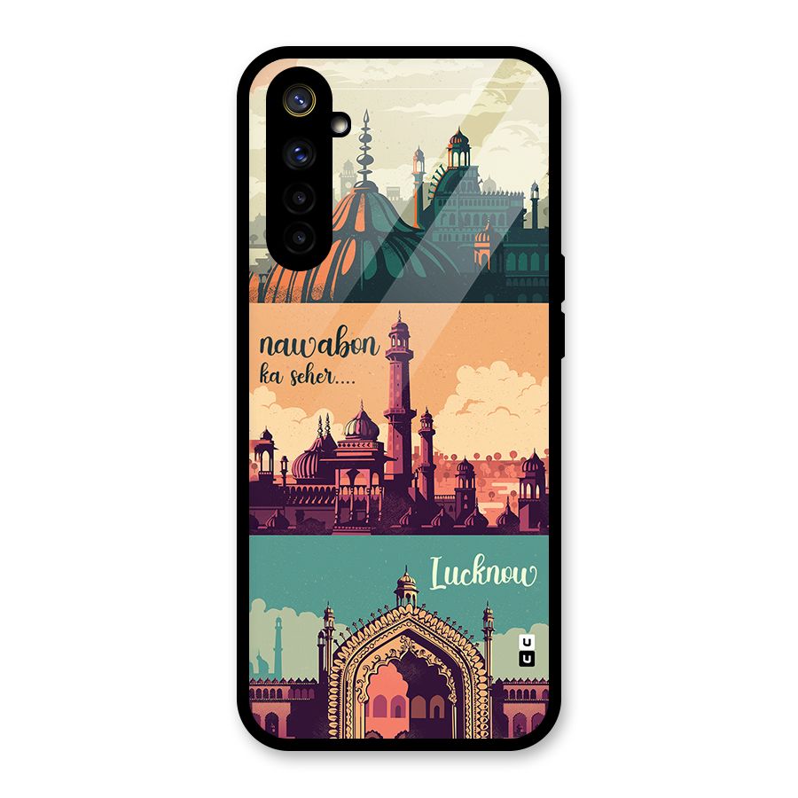 Lucknow City Glass Back Case for Realme 6