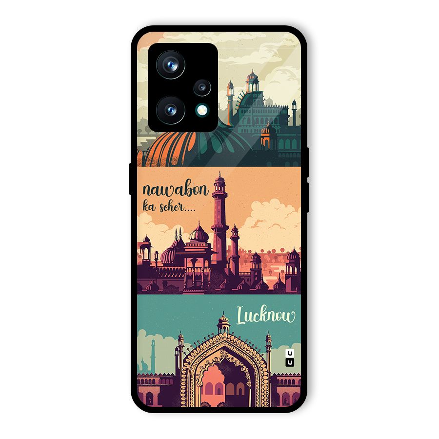 Lucknow City Glass Back Case for Realme 9 Pro Plus 5G