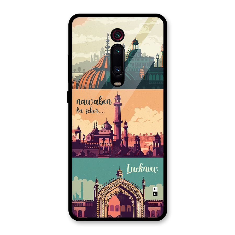Lucknow City Glass Back Case for Redmi K20
