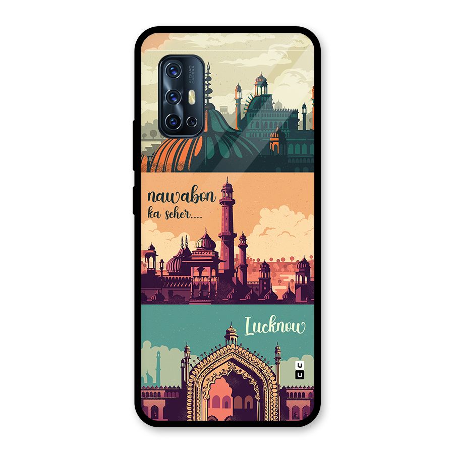 Lucknow City Glass Back Case for Vivo V17