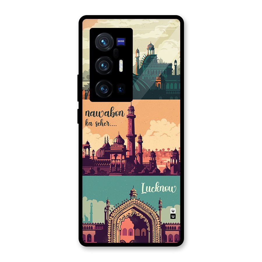 Lucknow City Glass Back Case for Vivo X70 Pro Plus