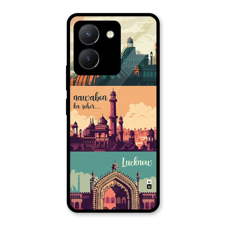 Lucknow City Glass Back Case for Vivo Y36