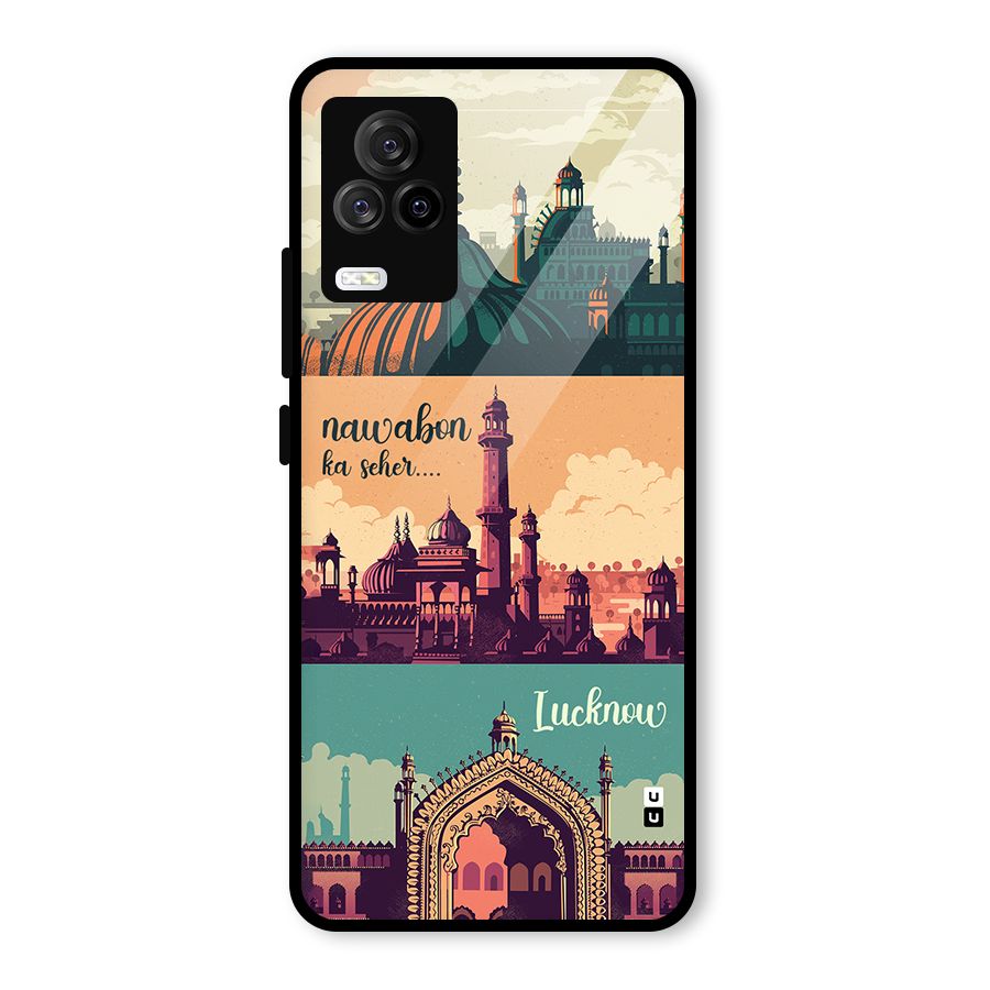 Lucknow City Glass Back Case for Vivo iQOO 7 Legend 5G
