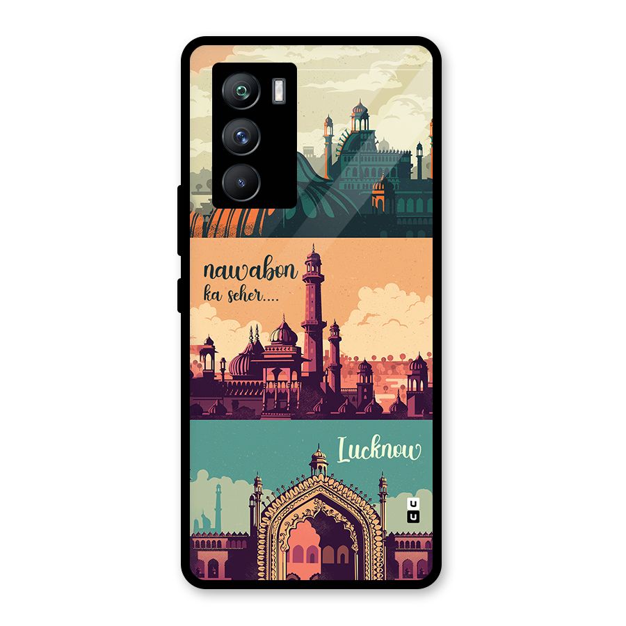 Lucknow City Glass Back Case for Vivo iQOO 9 SE