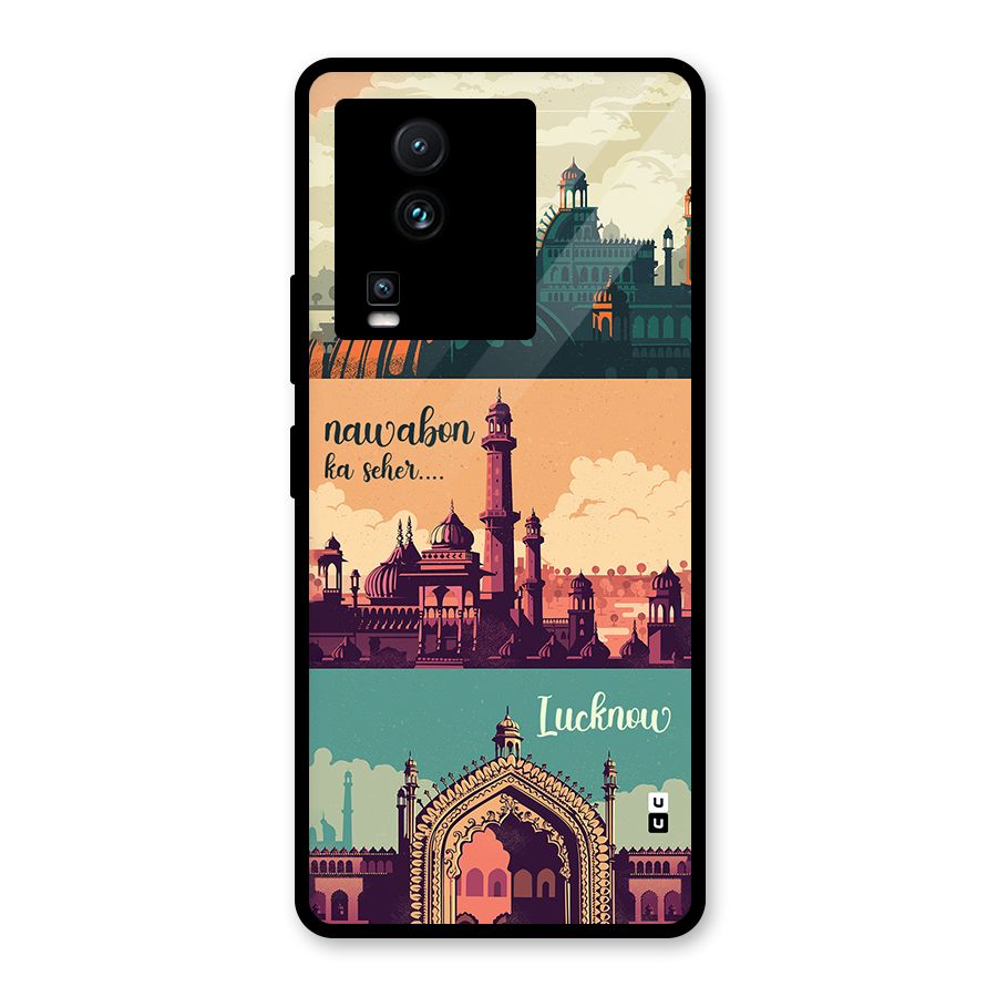 Lucknow City Glass Back Case for Vivo iQOO Neo 7 Pro