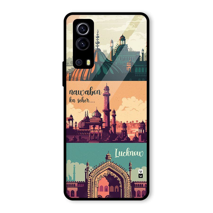 Lucknow City Glass Back Case for Vivo iQOO Z3