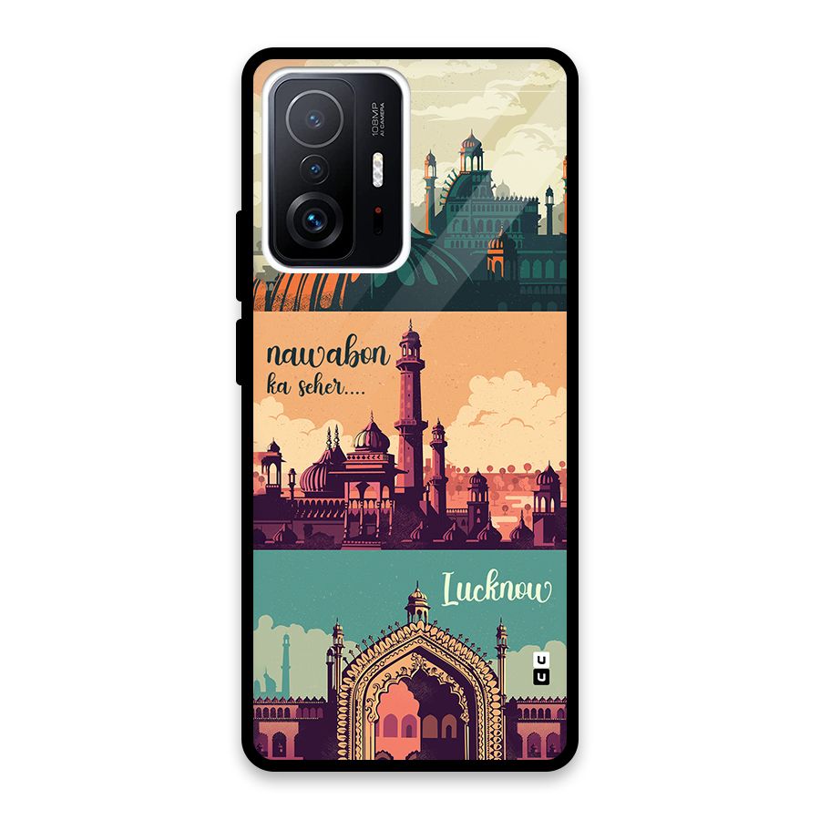 Lucknow City Glass Back Case for Xiaomi 11T Pro
