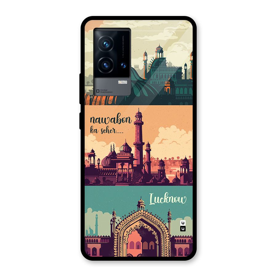 Lucknow City Glass Back Case for iQOO 9 5G