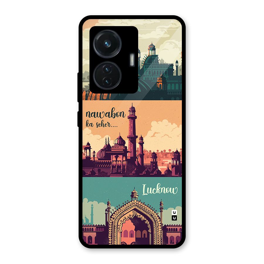 Lucknow City Glass Back Case for iQOO Z6 44W