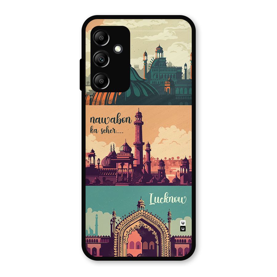Lucknow City Metal Back Case for Galaxy A14 5G