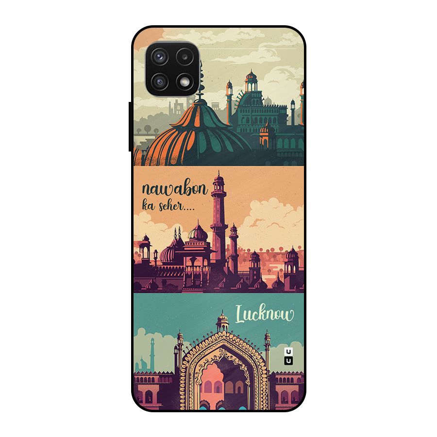Lucknow City Metal Back Case for Galaxy A22 5G