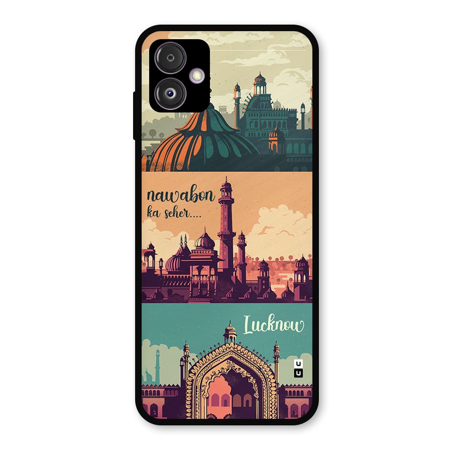 Lucknow City Metal Back Case for Galaxy F14
