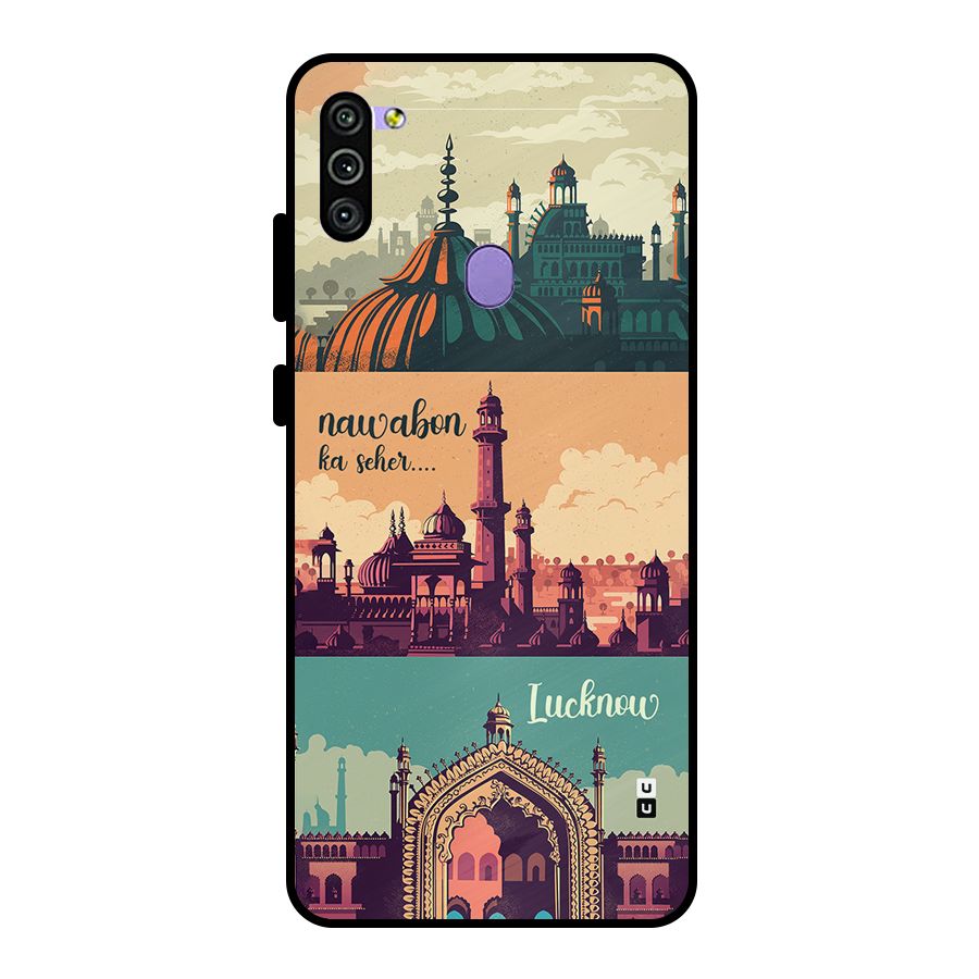 Lucknow City Metal Back Case for Galaxy M11