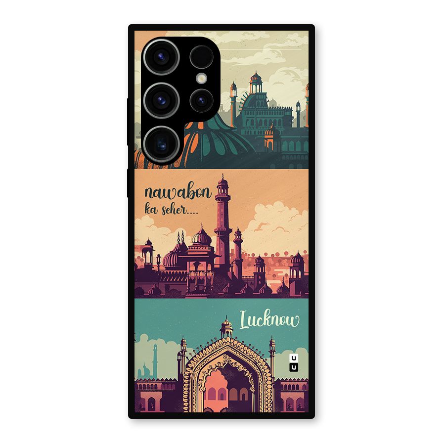 Lucknow City Metal Back Case for Galaxy S23 Ultra