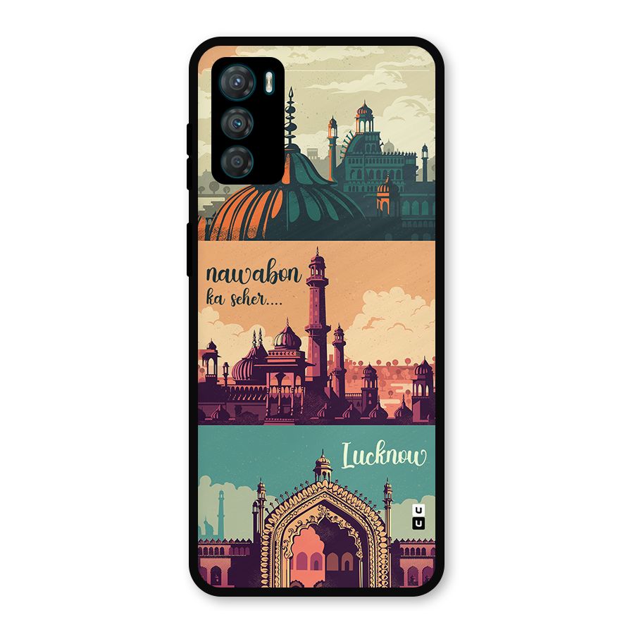 Lucknow City Metal Back Case for Moto G42