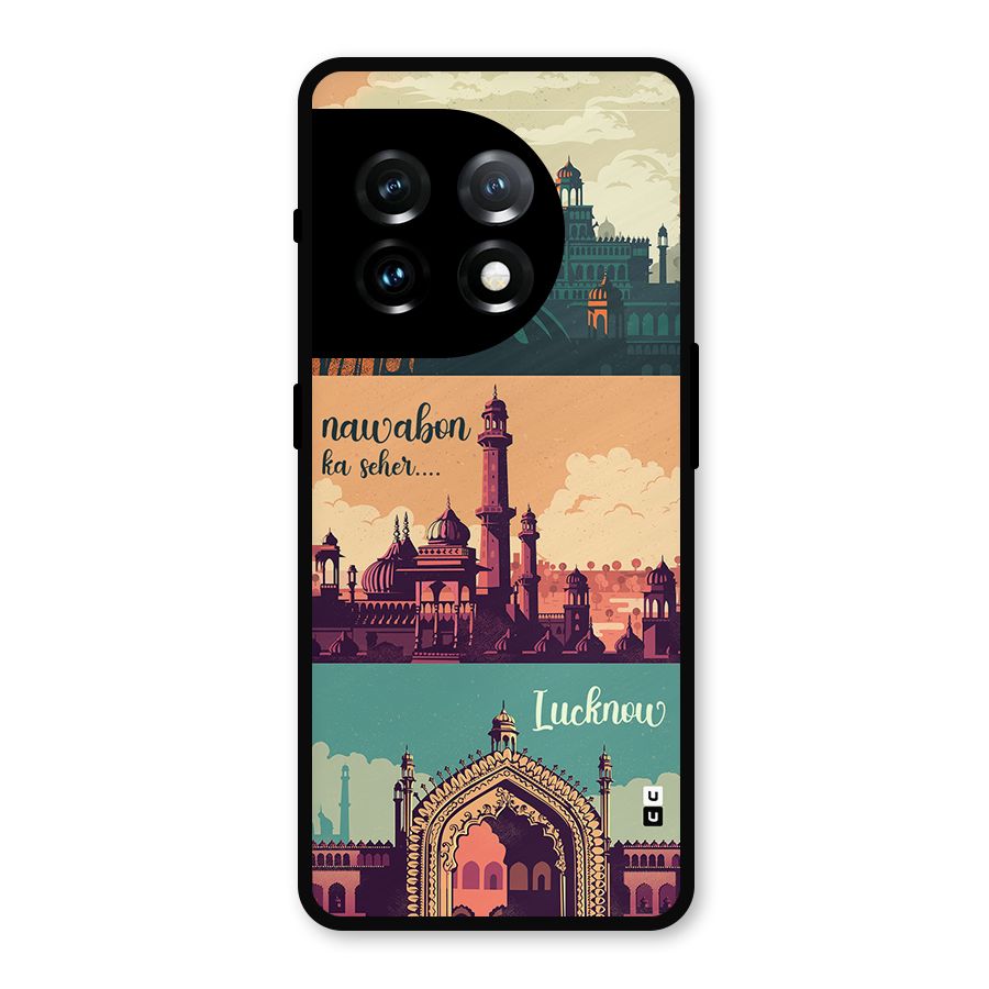Lucknow City Metal Back Case for OnePlus 11