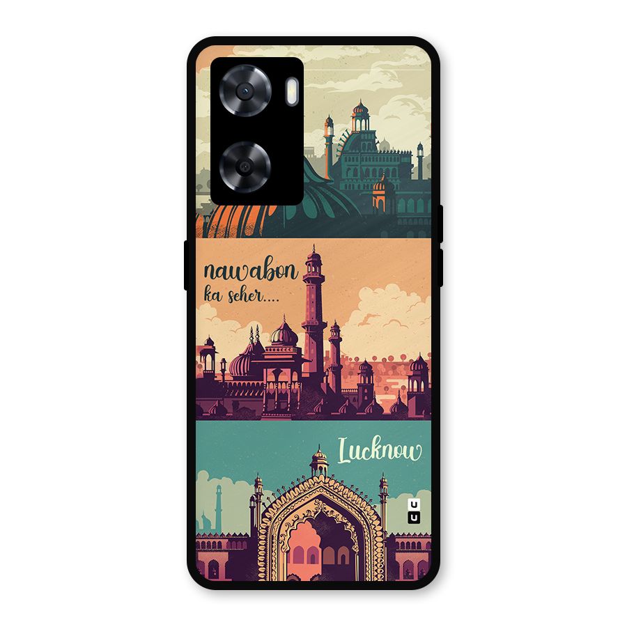 Lucknow City Metal Back Case for OnePlus Nord N20 SE
